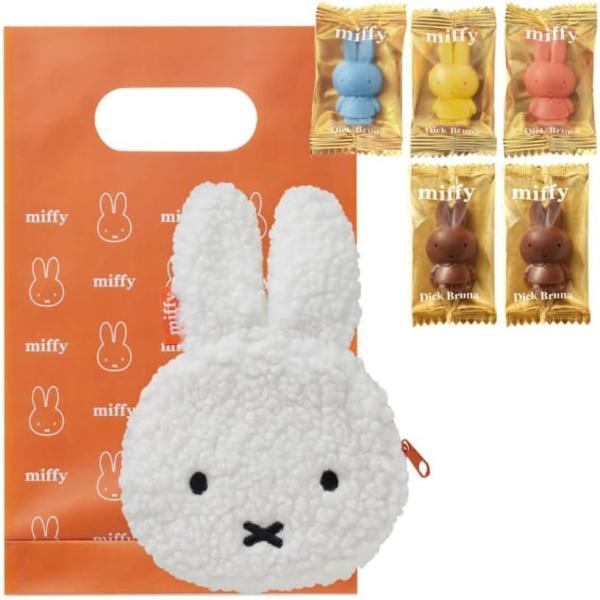 モロゾフ Morozoff ミッフィー バレンタインチョコレート 2026年 専用袋付き (フェイス...