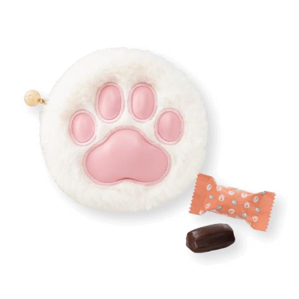 メリーチョコレート ねこみゃみれ バレンタインチョコレート 2026年 専用袋付き もふぷにポーチ(...