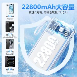 電熱ベスト モバイルバッテリー 薄型 2280...の詳細画像5