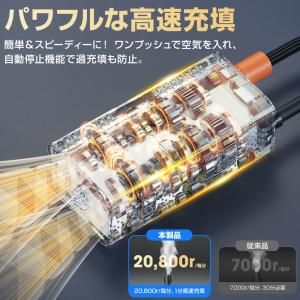 【レビュー特典あり!】 電動空気入れ 自動車 ...の詳細画像5