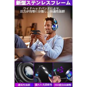 ヘッドセット マイク付き 有線 ヘッドフォン ...の詳細画像3