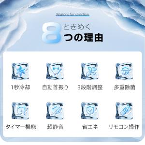 冷風機 扇風機 業務用 サーキュレーター 冷風...の詳細画像1