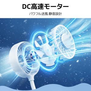ハンディファン 手持ち扇風機 冷却 小型 折り...の詳細画像3