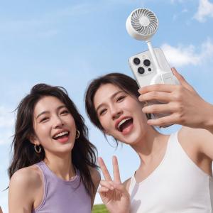 ハンディファン 手持ち扇風機 冷却 小型 折り...の詳細画像4