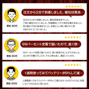 シェーバー メンズ 電気シェーバー 電気カミソ...の詳細画像2