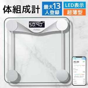 体重計 体組成計 スマホ連動 高精度測定 薄型 ...の商品画像