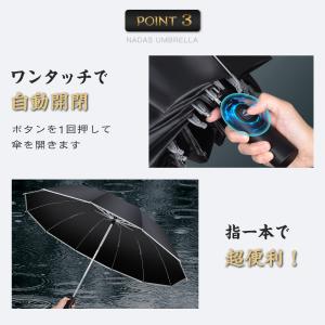 日傘 折りたたみ傘 完全遮光 晴雨兼用 メンズ...の詳細画像4