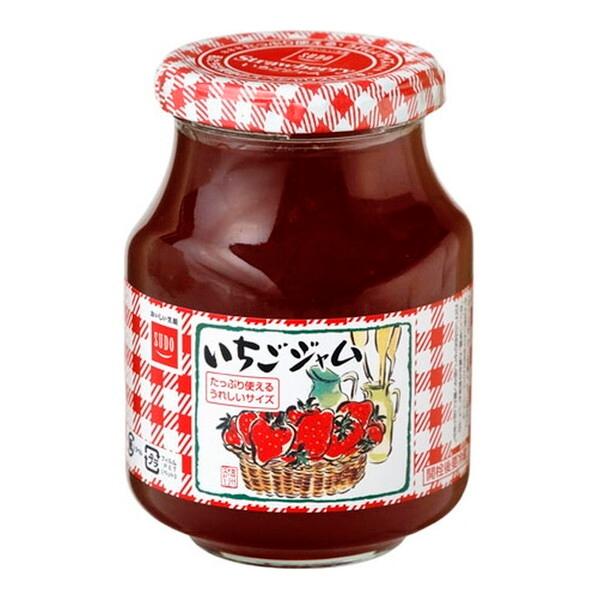 スドージャム SUDO たっぷりイチゴジャム 460g ×6 メーカー直送
