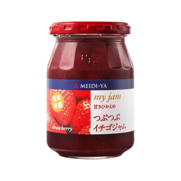 明治屋 つぶつぶ イチゴジャム 340g x12 メーカー直送