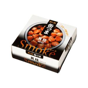 国分 K&K 缶つまSmoke 貝柱 50g ×6 メーカー直送
