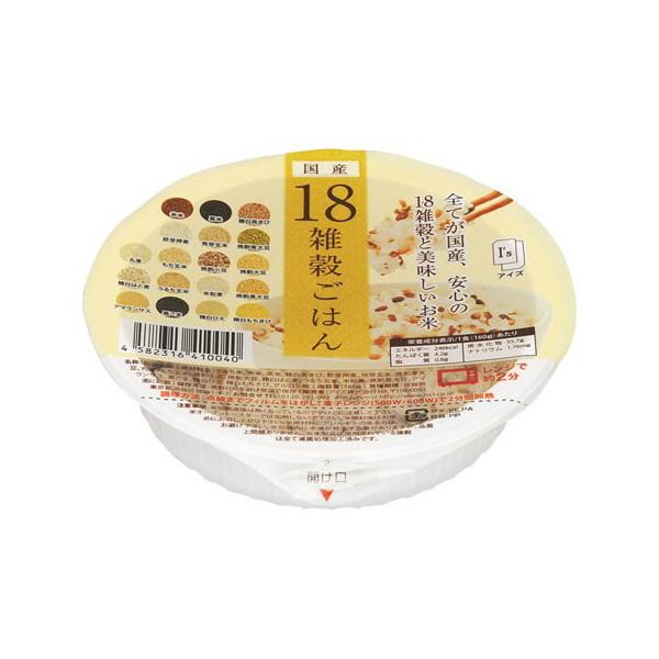 アイズ 国産18雑穀ごはん 160g ×6 メーカー直送