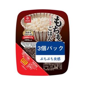 はくばく もち麦ごはん無菌パック 3個パック 1...の商品画像
