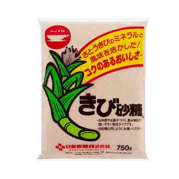 ユアサ・フナショク カップ印 きび砂糖 750g ×10 メーカー直送