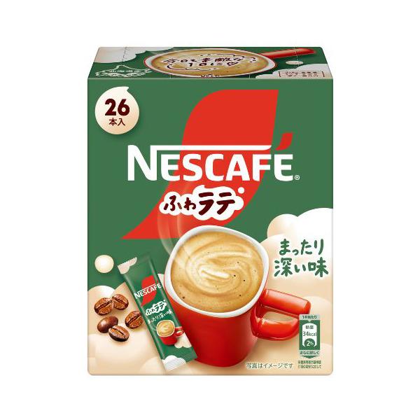ネスレ ネスカフェ エクセラふわラテ深い味26P 182g ×6 メーカー直送