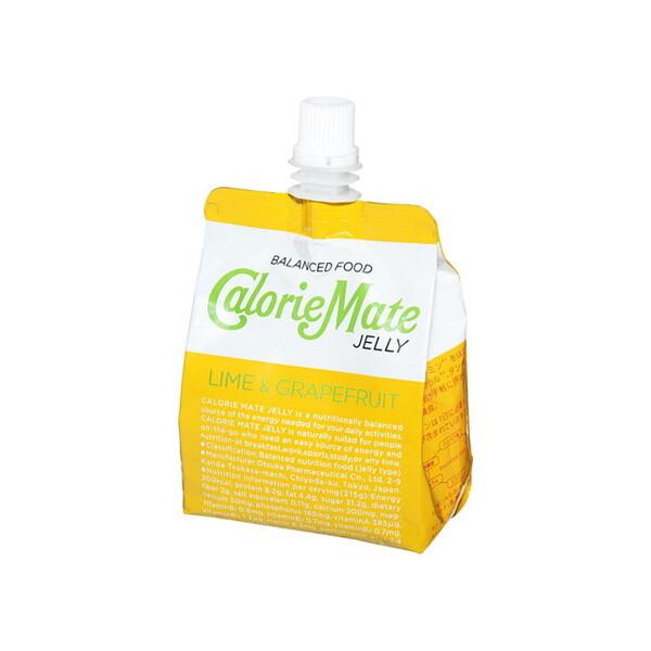大塚製薬 カロリーメイトゼリー ライム&amp;グレープフルーツ味 215gx6 メーカー直送