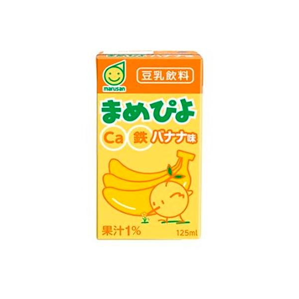 マルサンアイ まめぴよ バナナ味 紙 125ml× 24 メーカー直送
