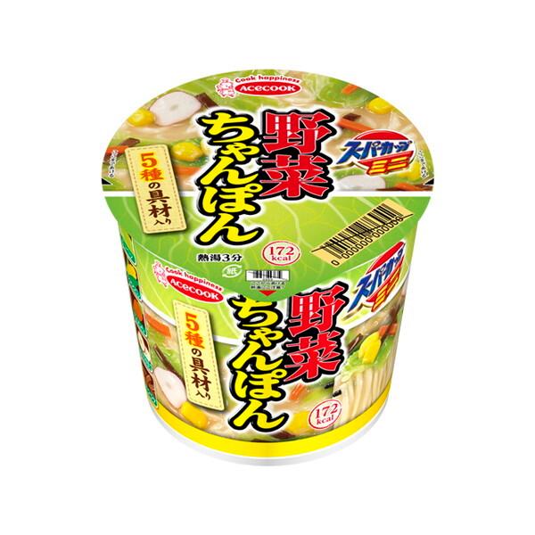 エースコック スーパーカップミニ野菜ちゃんぽん 42gx12 メーカー直送