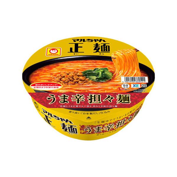 東洋水産 マルちゃん マルちゃん正麺 うま辛担々麺 126g ×12 メーカー直送