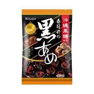 春日井製菓 黒あめ 134g× 6 メーカー直送