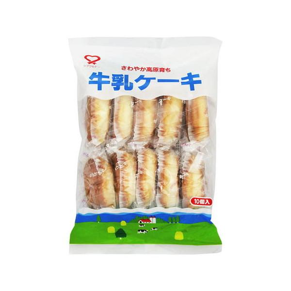 お菓子のシアワセドー シアワセドー 牛乳ケーキ(全流協) 10個 x10 メーカー直送