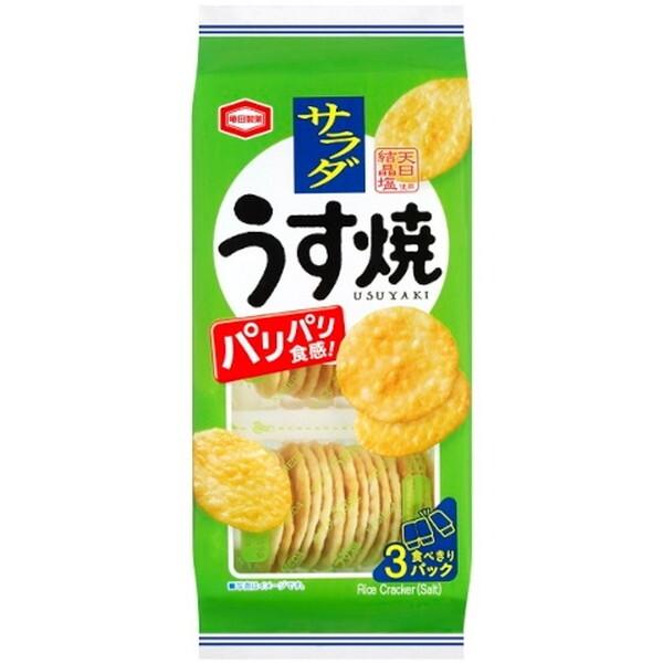 亀田製菓 サラダ うす焼 80g x12 メーカー直送