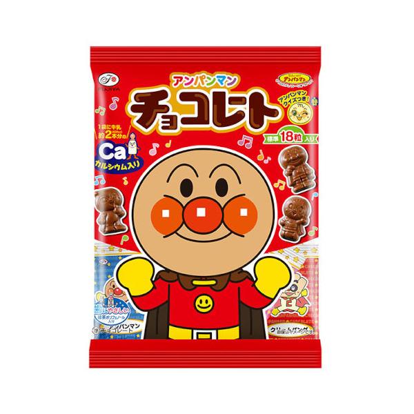 不二家 アンパンマンチョコレート 69g ×10 メーカー直送