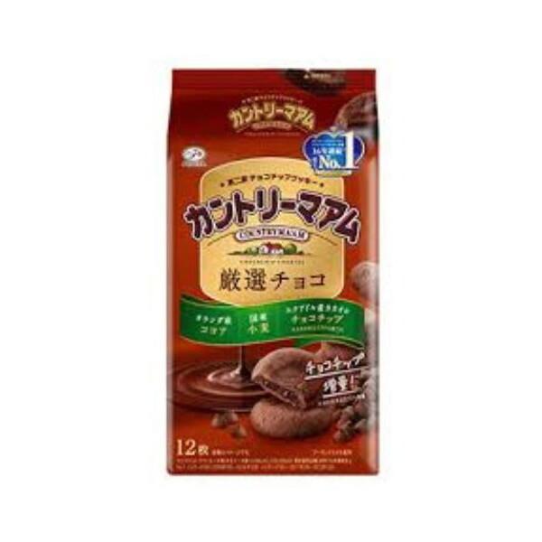 不二家 カントリーマアム 厳選チョコ 12枚x5 メーカー直送