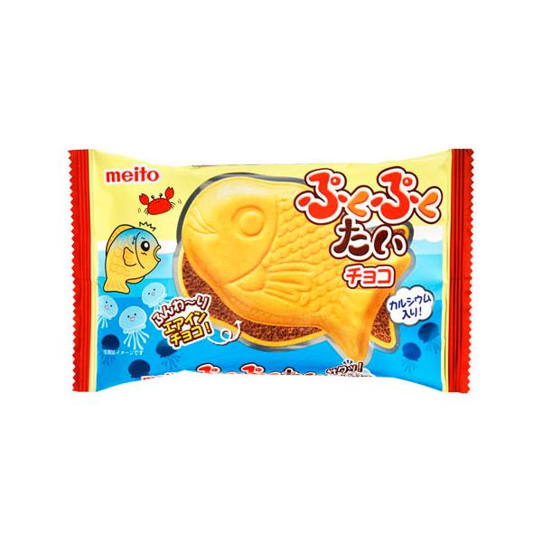 名糖産業 名糖 ぷくぷくたい エアインチョコ 1個 ×10 メーカー直送