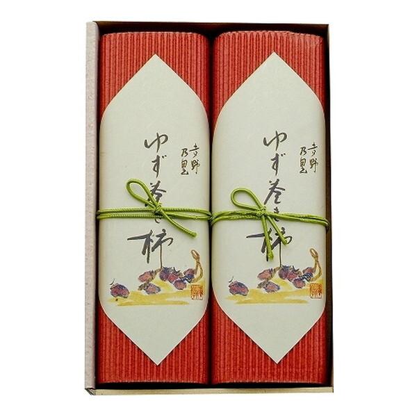 王隠堂農園 冷蔵 王隠堂 ゆず巻き柿 190g×2本 メーカー直送