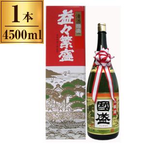 中埜酒造 清酒 上撰 國盛 本醸造 益々繁盛ボトル 4.5L メーカー直送