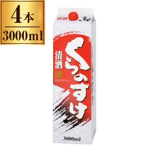 小山本家酒造 くらのすけ パック 3L x4 メーカー直送