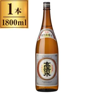 秋田酒類製造 高清水 特撰特別本醸造 1800ml ×1 メーカー直送