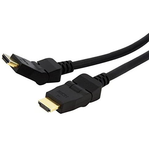 StarTech HDMIROTMM6 180度回転式ハイスピードHDMIケーブル (1.8m・両側...