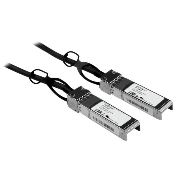 StarTech SFPCMM1M Cisco準拠SFP+ 10GbEパッシブTwinaxケーブル ...