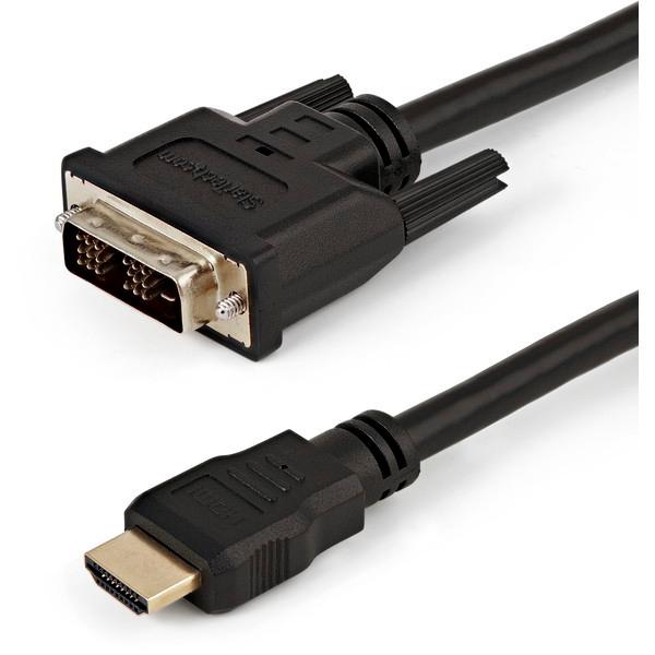 StarTech HDDVIMM150CM 1.5m HDMI-DVI-D変換ケーブル HDMI(1...