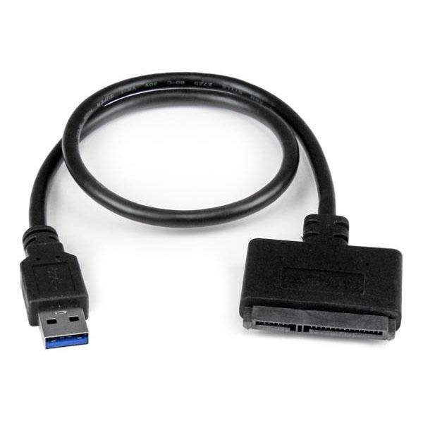 StarTech USB3S2SAT3CB USB3.0対応SATA - USB変換アダプタケーブル...