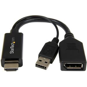 StarTech HD2DP HDMI - ディスプレイPort 変換アダプタ メーカー直送