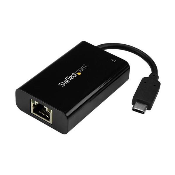 StarTech US1GC30PD ブラック USB Type-C有線LANアダプタ ギガビット対...