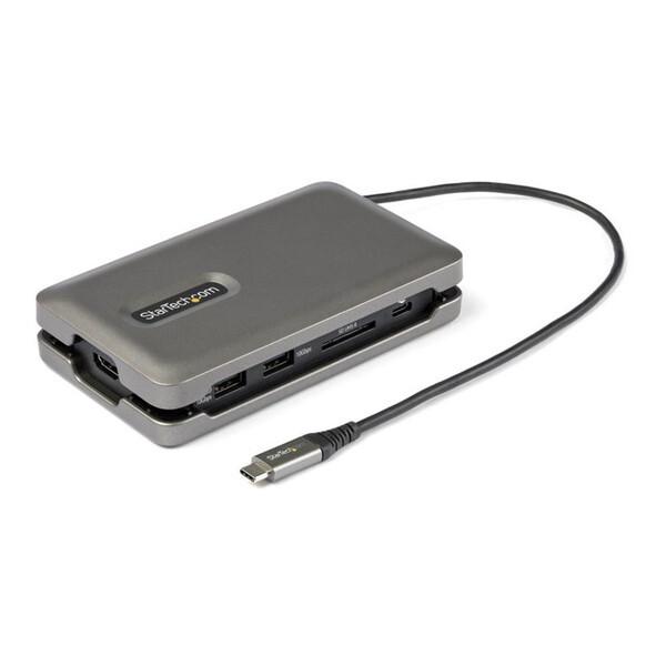 StarTech DKT31CSDHPD3 USB Type-Cマルチ変換アダプター (4K60Hz...
