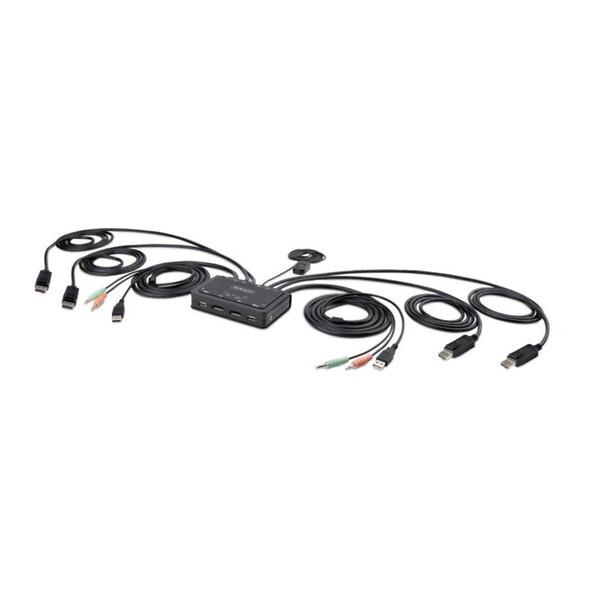 StarTech C2-DD46-UA2-CBL-KVM KVMスイッチ (2ポート/デュアルモニタ...