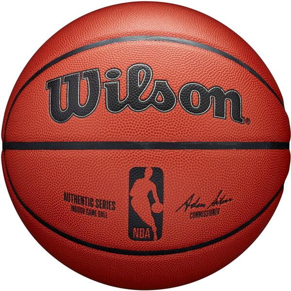 ウィルソン WZ1012901XB7 NBA AUTHENTIC インドア バスケットボール (ブラ...