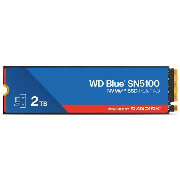 WESTERN DIGITAL WDS200T5B0E WD Blue SN5100 NVMe 内蔵...