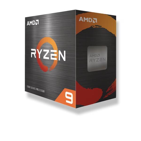 AMD Ryzen 9 5900XT W/O Cooler BOX (16C/32T、3.3GHz、...