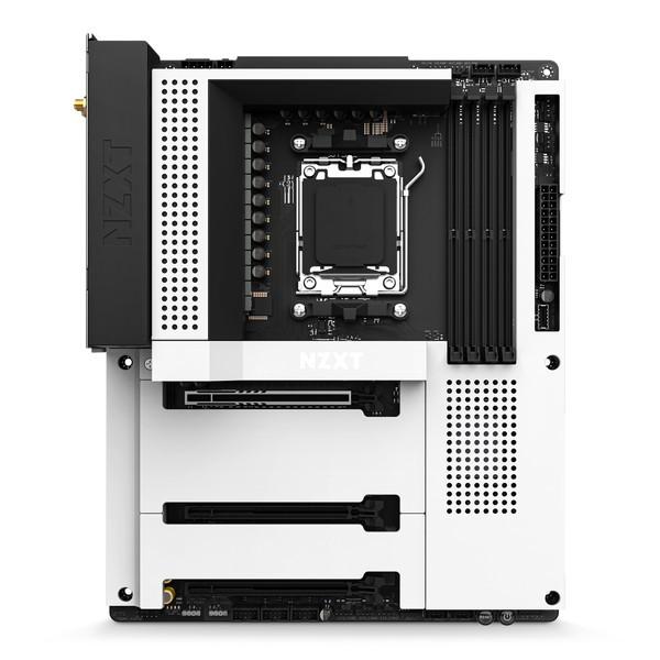 NZXT N7-B65XT-W1 N7 B650E ATXマザーボード White AMD B650...