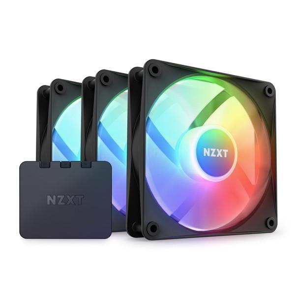 NZXT RF-C12TF-B1 ブラック F120 RGB CORE TRIPLE PACK &amp; ...