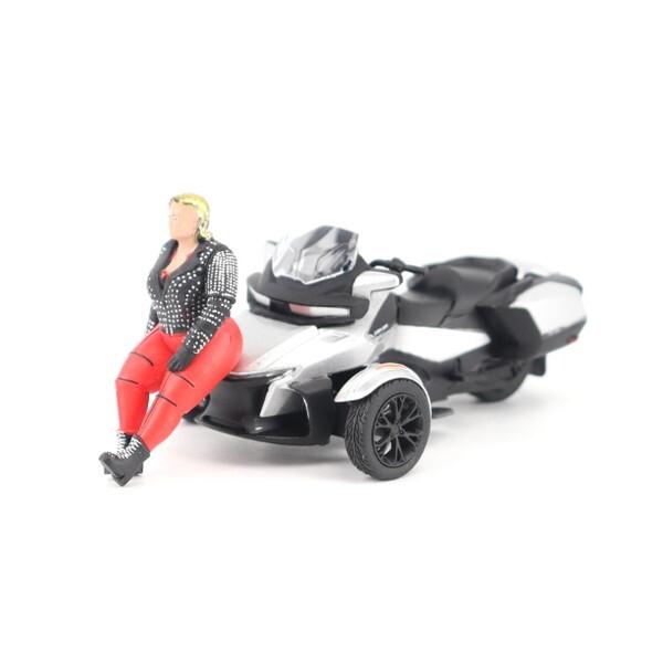 ダイキャストマスターズ 60016 カンナム スパイダーRT フィギュア付き