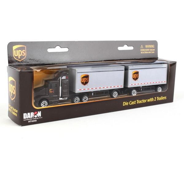 ダロン UPS タンデムトラクター トレーラー RT4345 キッズ こども 誕生日プレゼント 玩具...