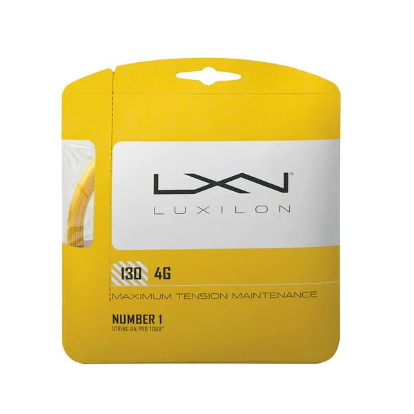 ルキシロン 硬式テニス用 ガット 4G 130 SET 1.30mm WRZ997112 LUXIL...