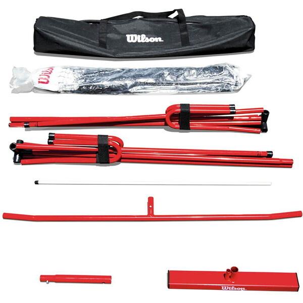 ウィルソン WRR220000 PORTABLE PICKLEBALL NET SYSTEM ピック...