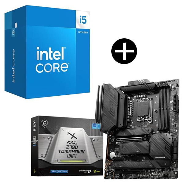Intel Corei5-14500 CPU + MSI MAG Z790 TOMAHAWK WIF...